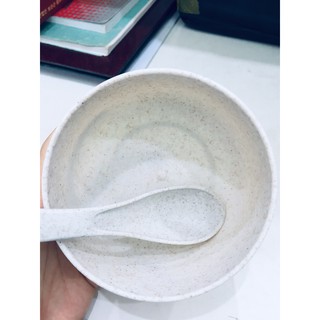 [SẴN HCM] Bộ bát thìa lúa mạch ăn ngũ cốc