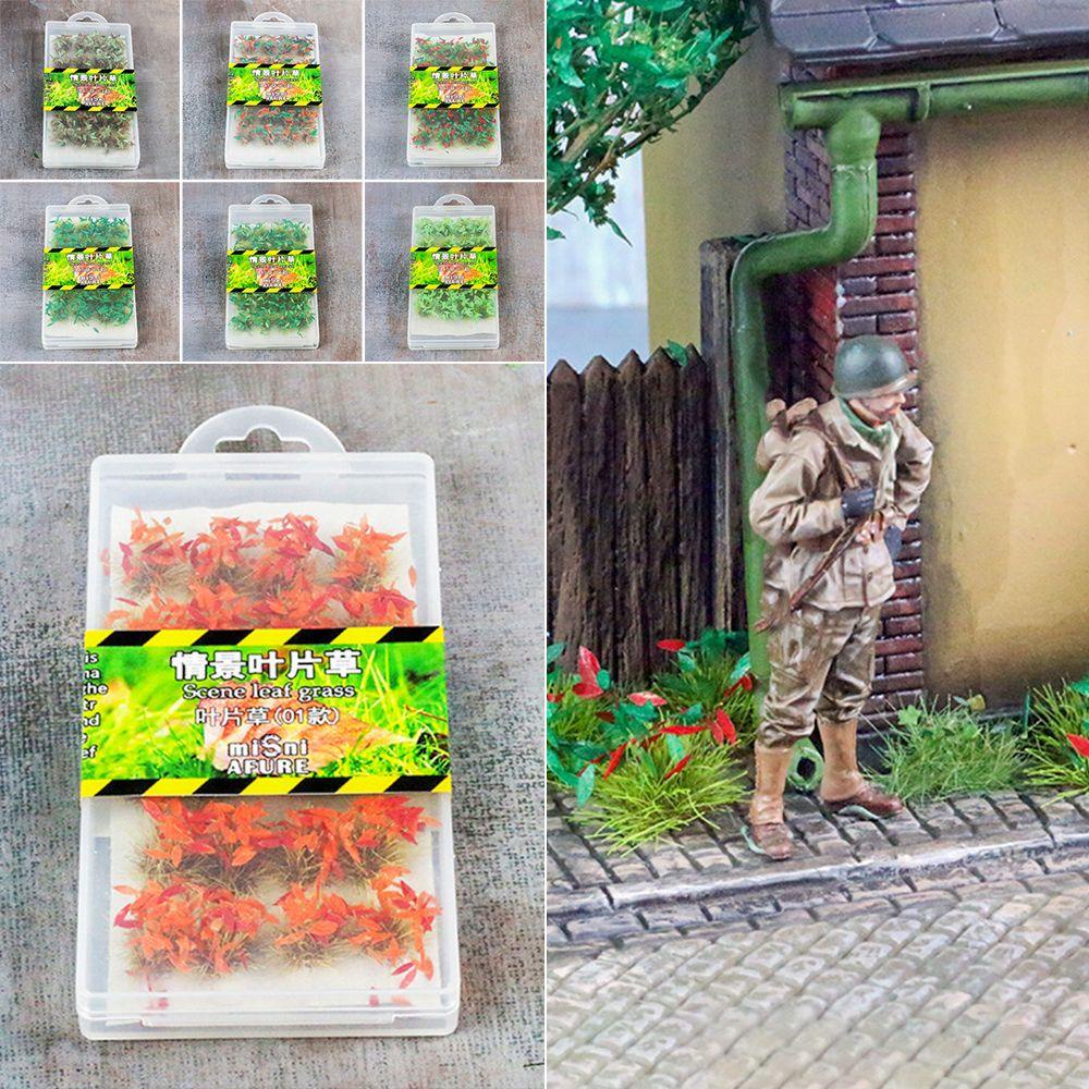 Gogoup Mô Hình Tufts Để Bàn Trang Trí Cảnh Quan Cát DIY Có Lá