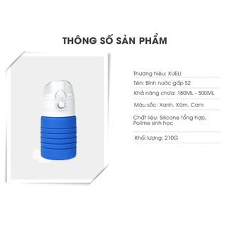 Bình Nước Gấp Gọn Thông Minh