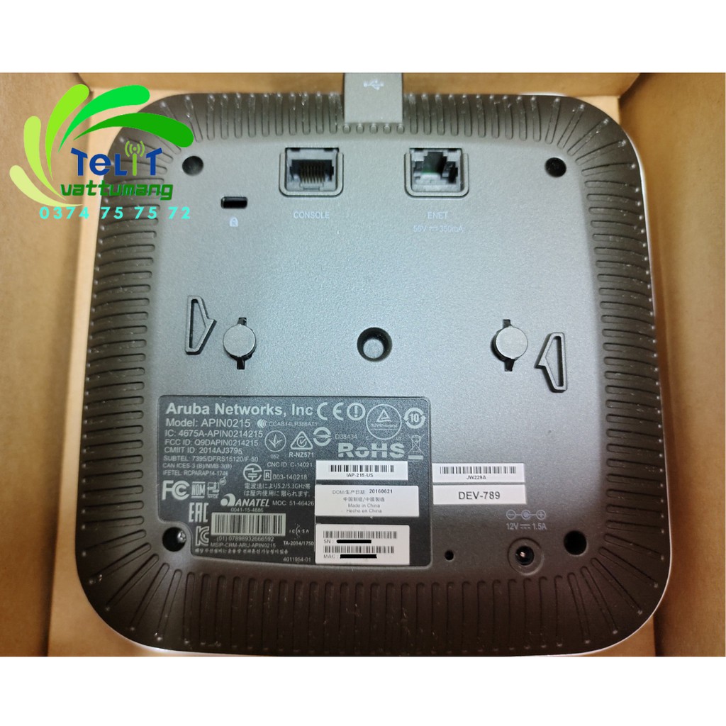 Wifi Aruba IAP-215 US tốc độ cao chuẩn AC | BigBuy360 - bigbuy360.vn