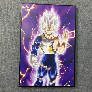 Tranh Canvas Dragon Ball Vegeta Trang Trí Phòng Gaming