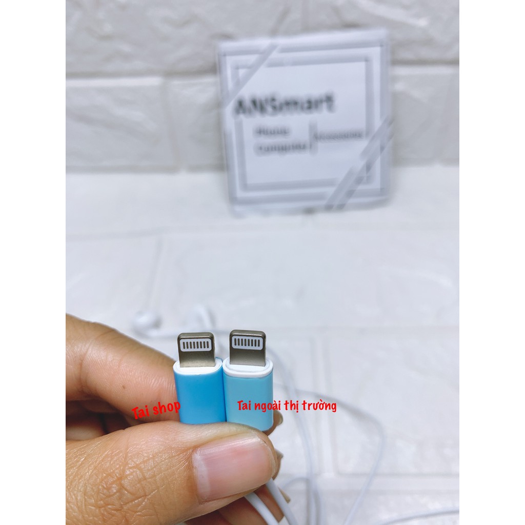 Tai nghe có dây iphone cho IP7/7plus/8/8plus/X /XSmax/XR/11-11promax Tai nghe Lightning ( ANCSMART )