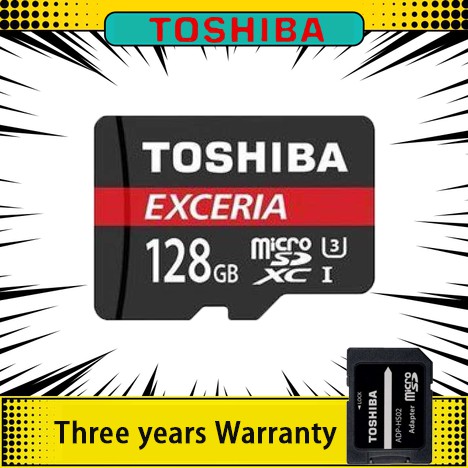 Toshiba 128GB Thẻ nhớ micro SDXC U3 Class 10 micro SD với Bộ điều hợp | BigBuy360 - bigbuy360.vn