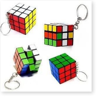 MÓC KHÓA RUBIC MINI XOAY ĐƯỢC