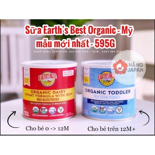 Sữa công thức earth s best toddler - earth s best organic toddler 595g - ảnh sản phẩm 1