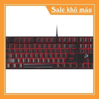 [FreeShip] Bàn phím cơ giá rẻ Dareu EK87 - Mã cũ DK87 - Led Red - Chính hãng - BH 24 tháng [Ảnh Thật]