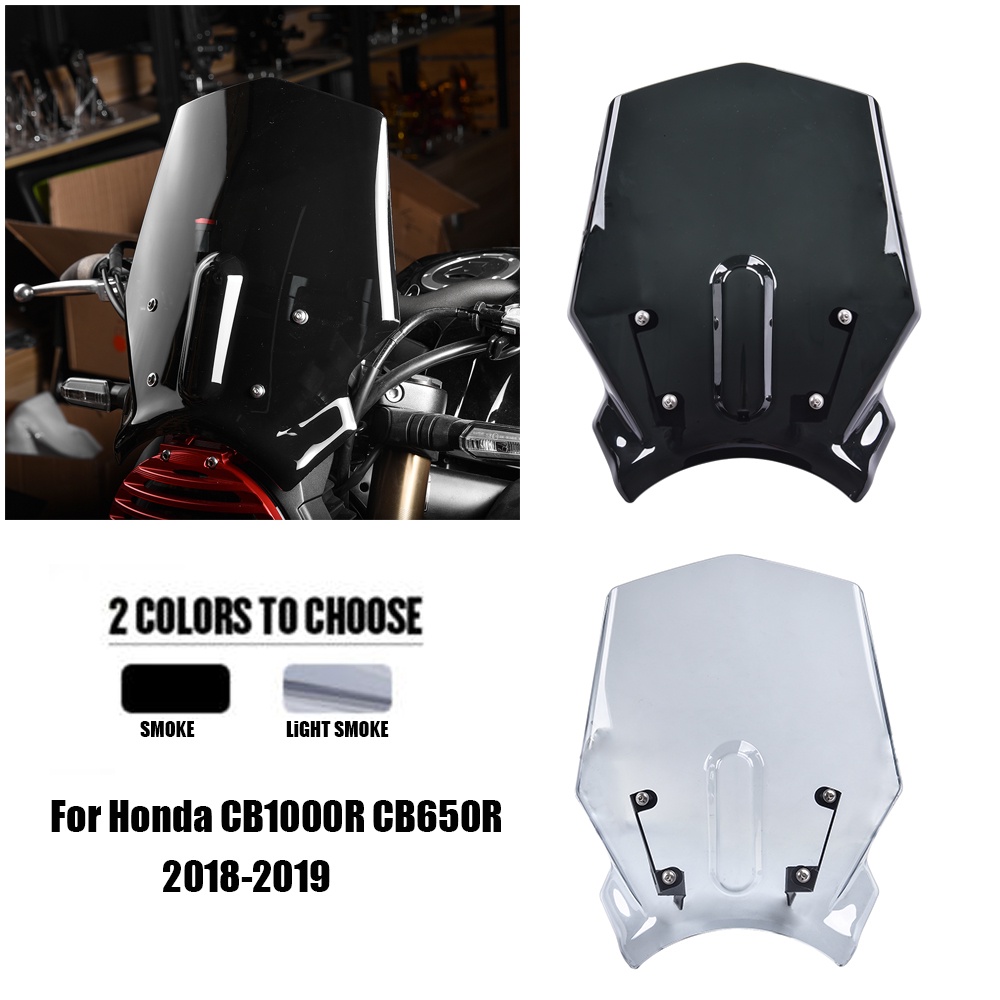 Kính Chắn Gió Chuyên Dụng Cho Xe Honda CB1000R CB650R CB 1000R 650R 2018-2019