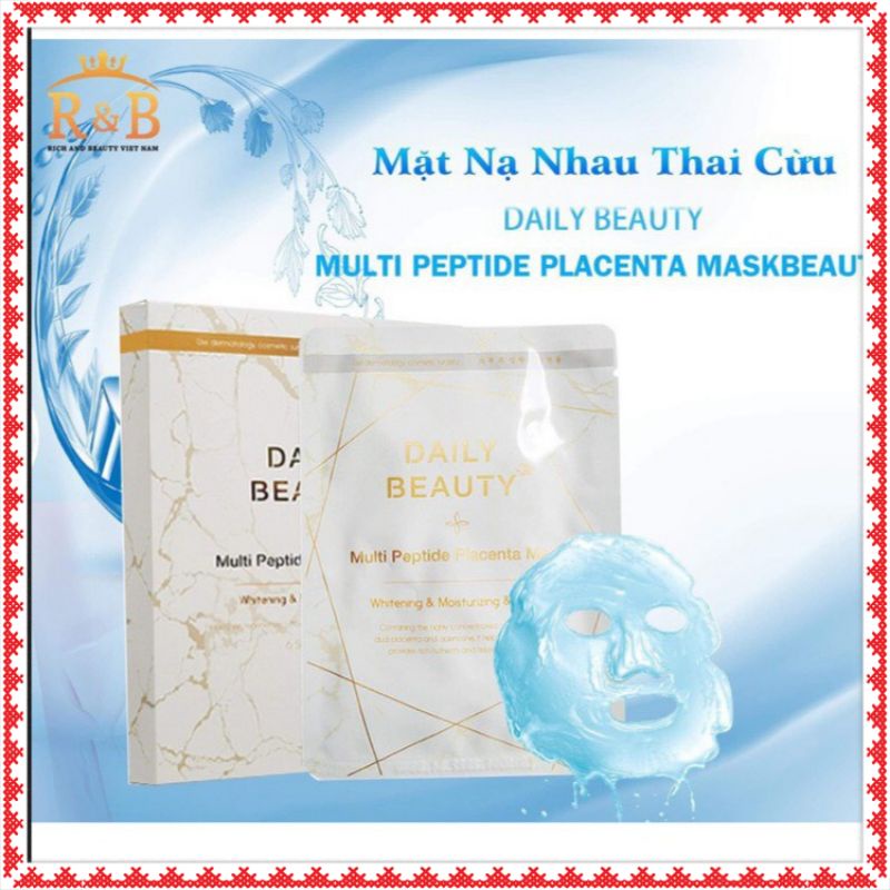 1 hộp 6 miếng mặt nạ nhau thai cừu Hàn Quốc