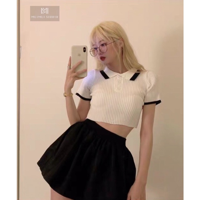 Áo len cổ viền 5 màu | BigBuy360 - bigbuy360.vn