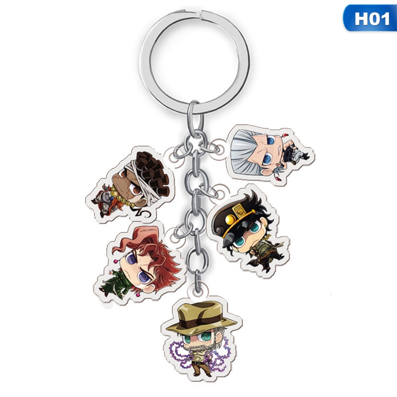Móc khóa mô phỏng nhân vật jojo 's bizarre adventure
