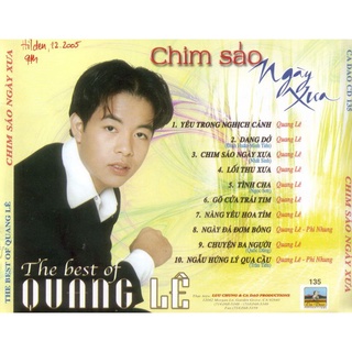 đĩa cd nhạc quang lê 1
