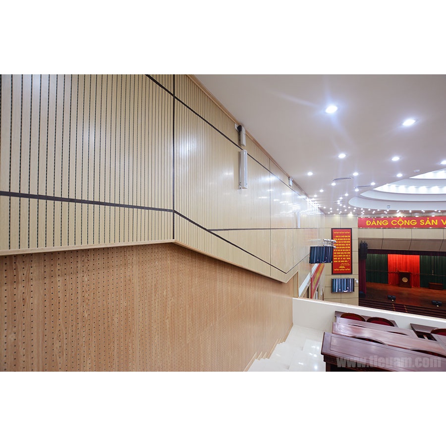 Gỗ tiêu âm Remak soi rãnh Linear - Vật liệu tiêu âm, cách âm Cao cấp