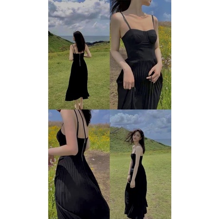 [NEWI CONCEPT] Váy Ane Dress váy dây đen