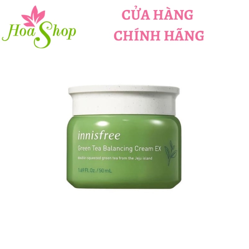 Kem Dưỡng Da Trà Xanh Innisfree Green Tea Balancing Cream EX 50ml