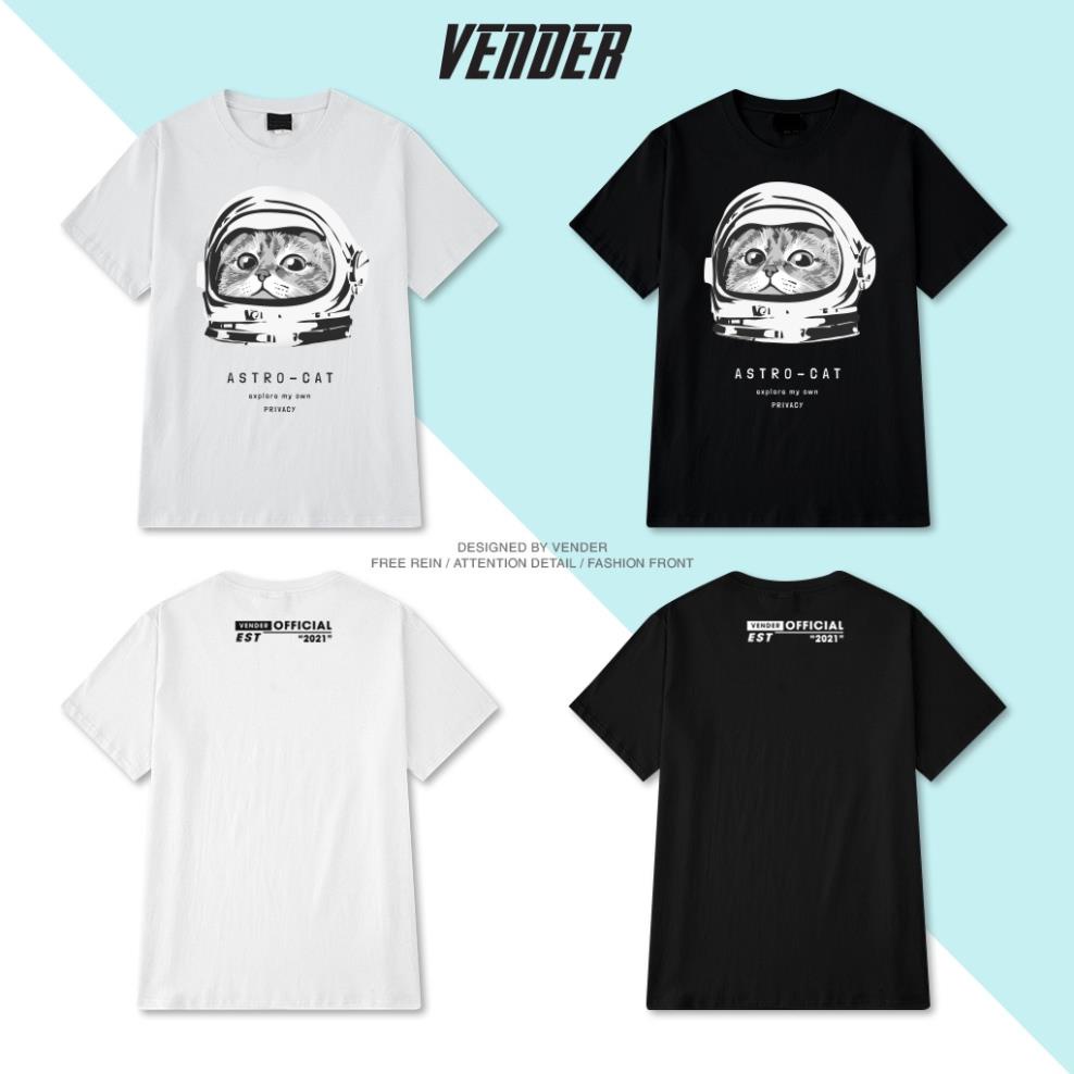 Áo thun Tee CAT Phi hành Gia cotton .( V3 )