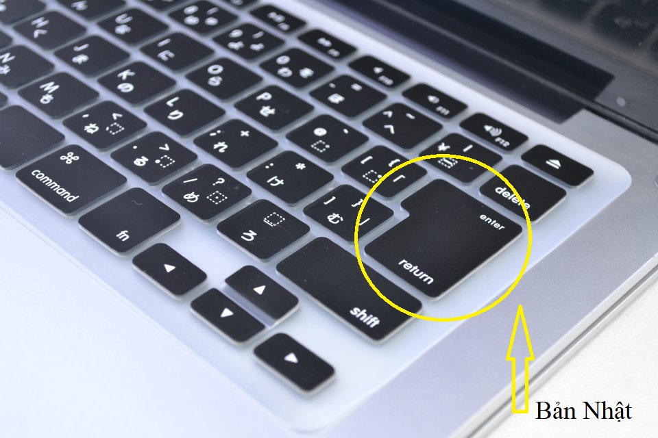 [Cam kết chính hãng] Phủ bàn phím Silicon tiếng Hàn cho Macbook bản Quốc Tế