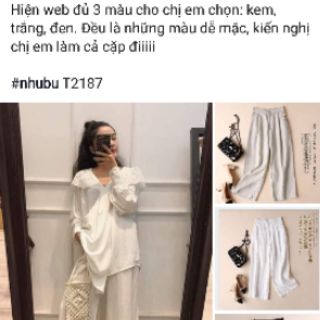 Quần đũi ống rộng
