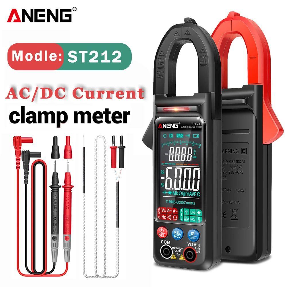 Kẹp Thử Điện Áp Kỹ Thuật Số Độ Chính Xác Cao DC / AC 400A Amp 6000