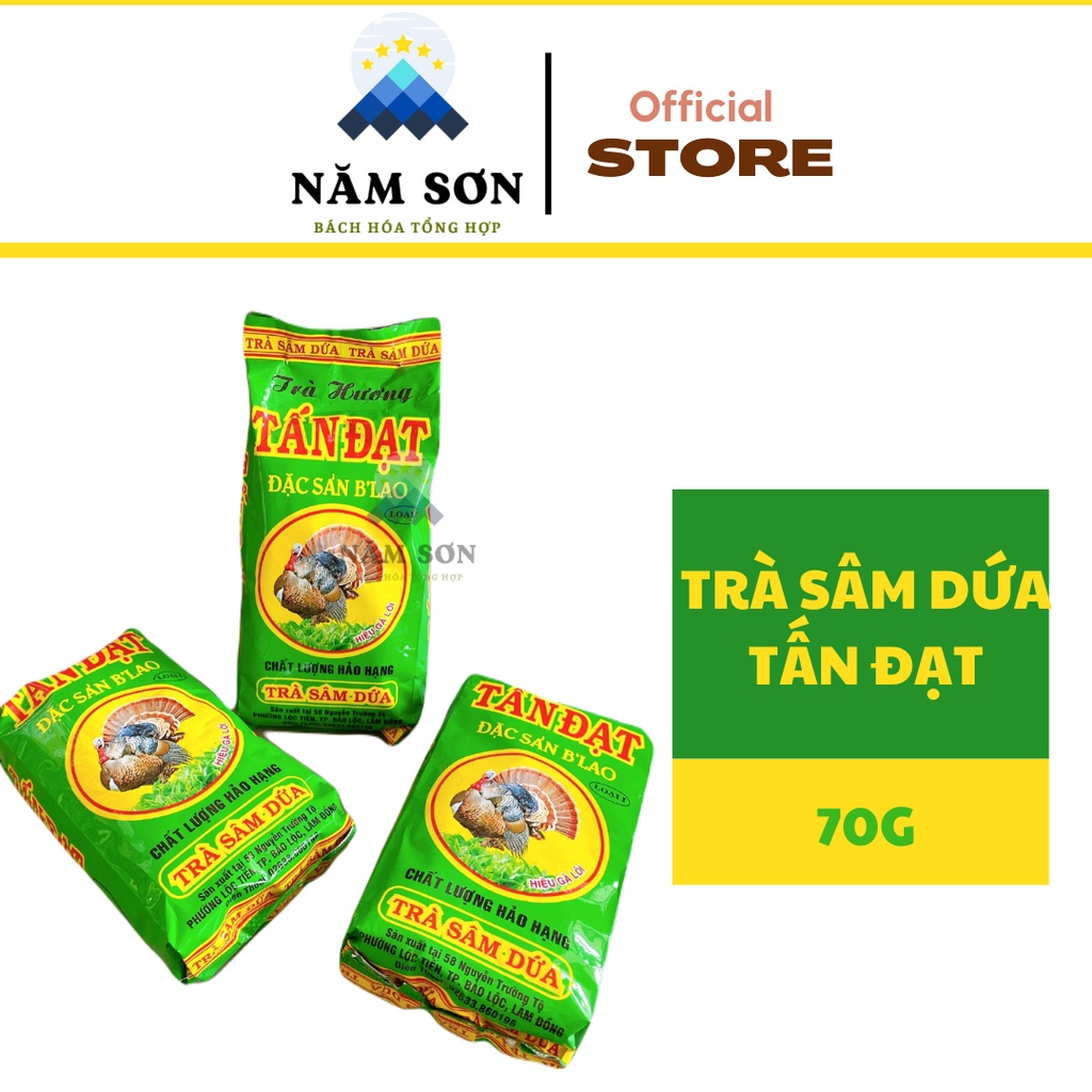 Trà Sâm dứa Tấn Đạt 70g