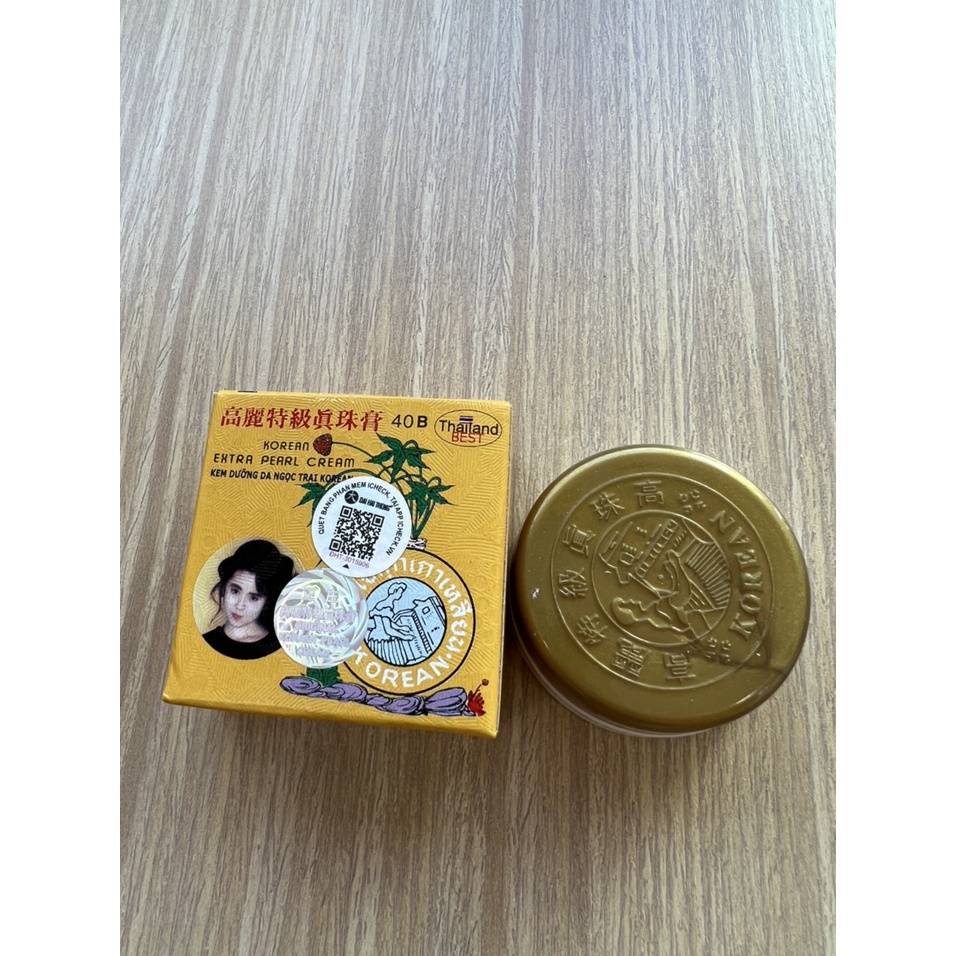 Kem Sâm Vàng Extra Pearl Cream Golden Korean Thái Lan 5g