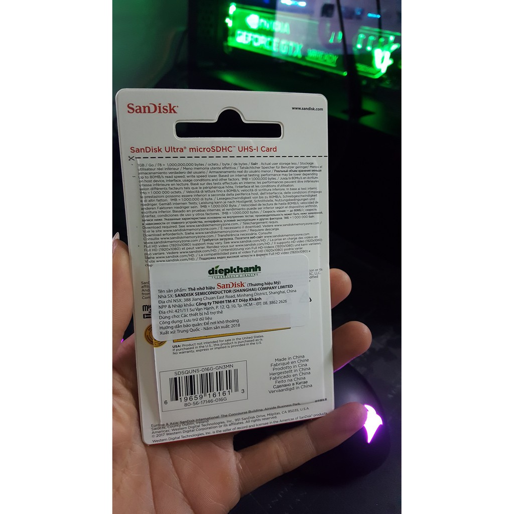 Thẻ Nhớ MicroSDHC SanDisk Ultra 533X 32GB 80MB/S Hãng phân phối chính thức | BigBuy360 - bigbuy360.vn