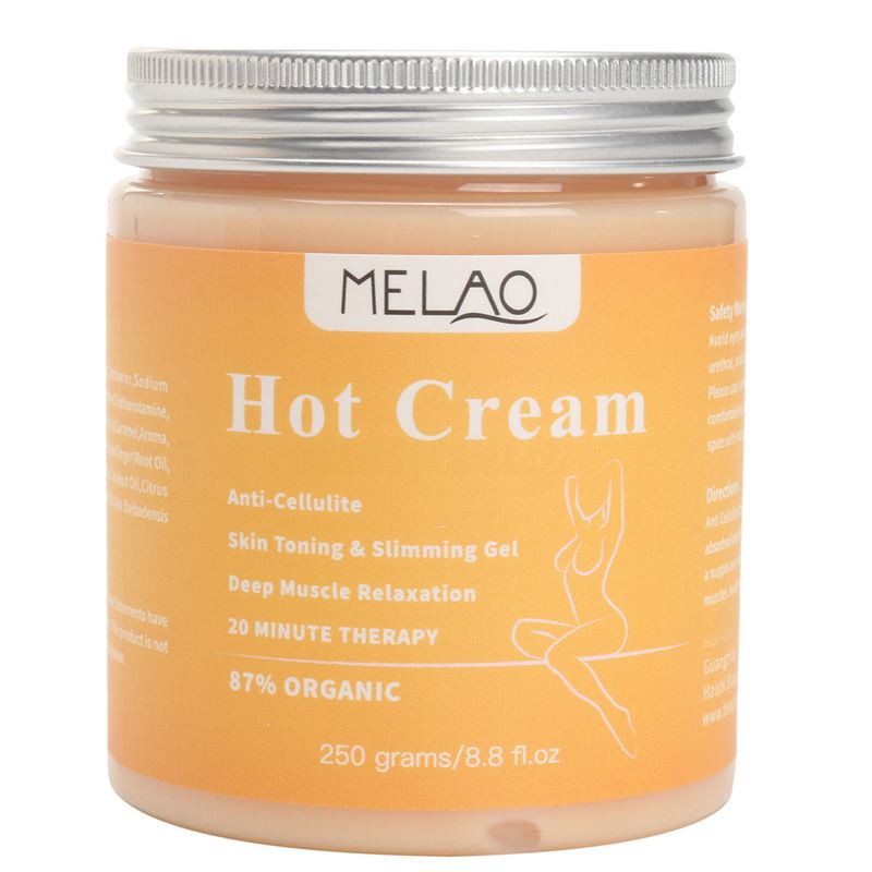 MELAO 250g Anti Cellulite Hot Cream Slimming-Deep Muscle Relaxation Body slimming massage cream