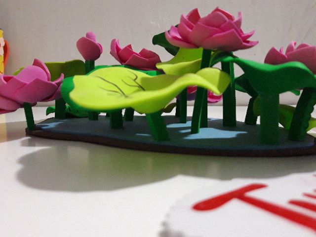 Hoa sen _ Đồ chơi tự làm mầm non | BigBuy360 - bigbuy360.vn