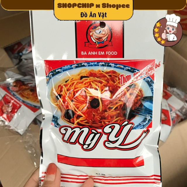 Bịch 50 Gói Snack Mỳ Ý
