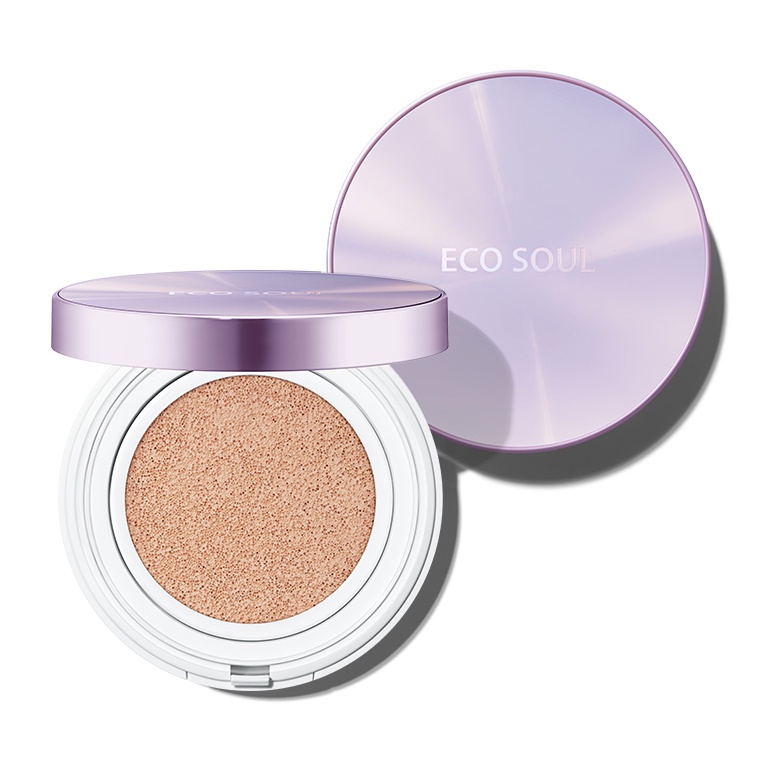 Phấn nước THE SAEM ECO SOUL ESSENCE CUSHION WATERPROOF SPF 50+ PA+++