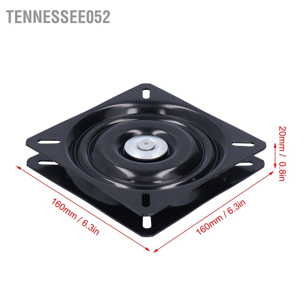 Tennessee052 Bàn xoay chịu lực Xoay 360 độ Khả năng mạnh Dễ dàng sử dụng Lắp đặt đế đĩa phân cho quầy bar Văn phòng tại nhà