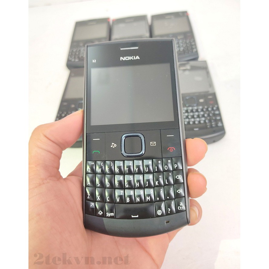 [Sốc] Điện thoại cổ độc nokia x2-01 bàn phím qwerty 24 phím có bảo hành 12 tháng