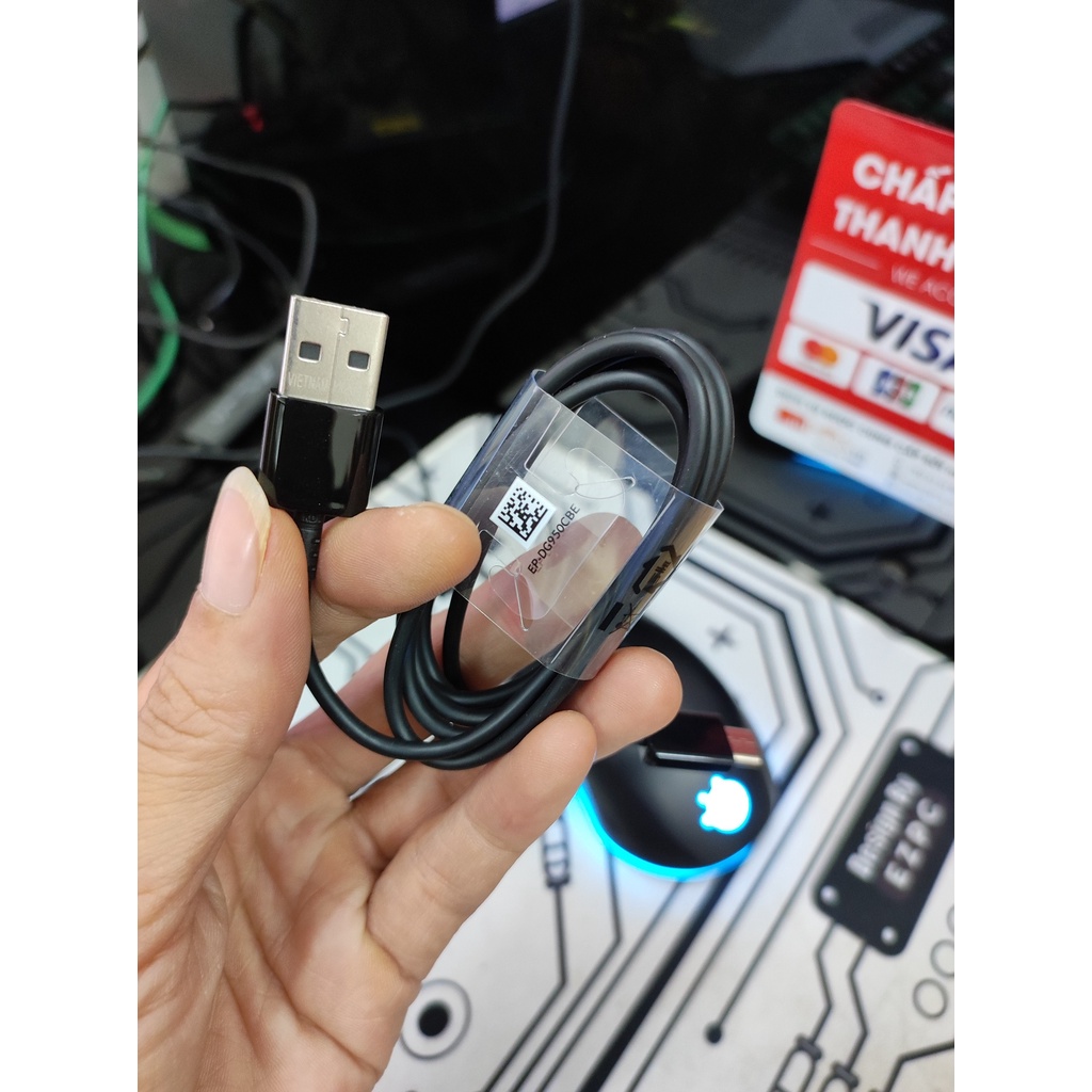 Cáp USB to TYPE C hỗ trợ truyền dữ liệu sạc nhanh
