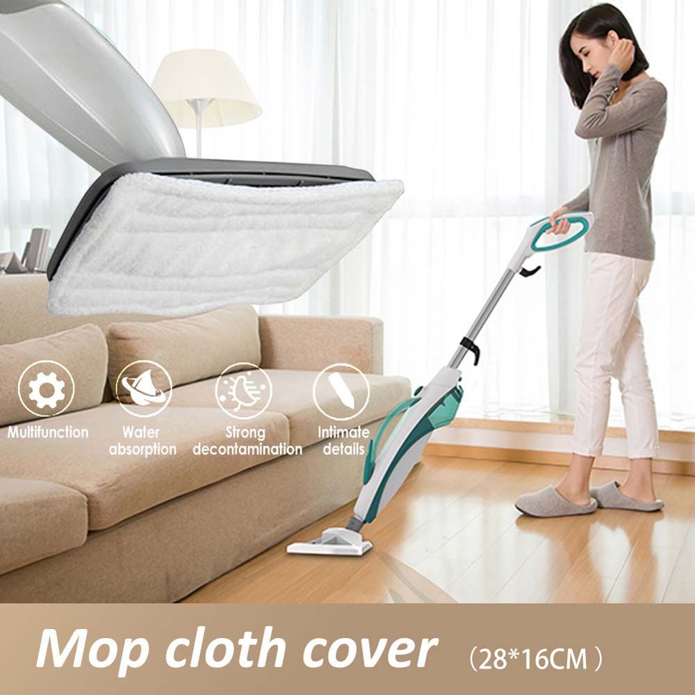 Tấm vải lau sàn hơi nước phẳng có thể giặt được hoặc thay thế chất liệu Microfiber/Nhiều màu