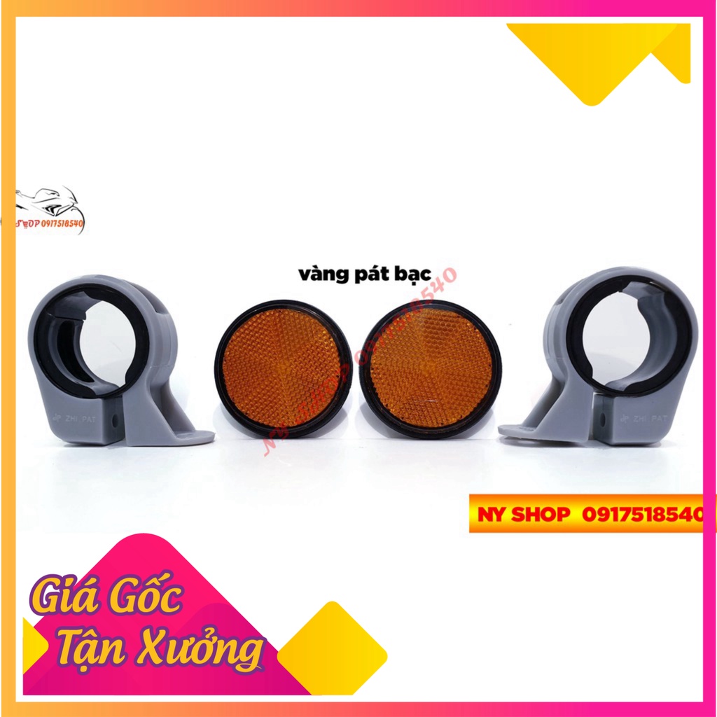 ĐÈN PHẢN QUANG ZHIPAT (HAY CÒN GỌI LÀ ĐÈN MẮT MÈO) CHO HONDA &amp; YAMAHA PHONG CÁCH SH NHẬP (Ảnh Sp thật)