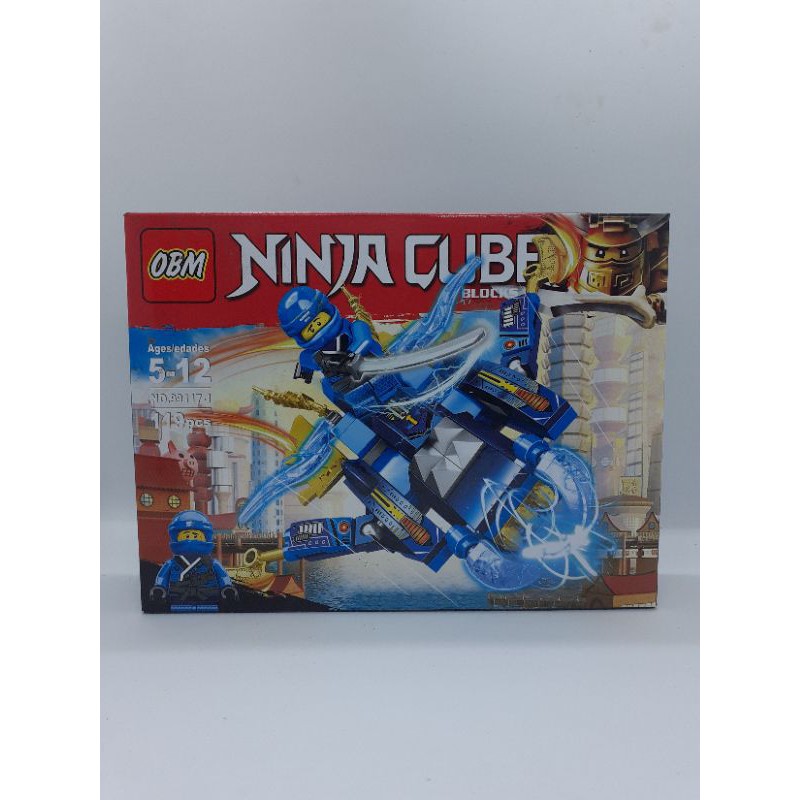 BỘ GHÉP HÌNH LEGO NINJA GO CUBE 115PCS. NO 99117