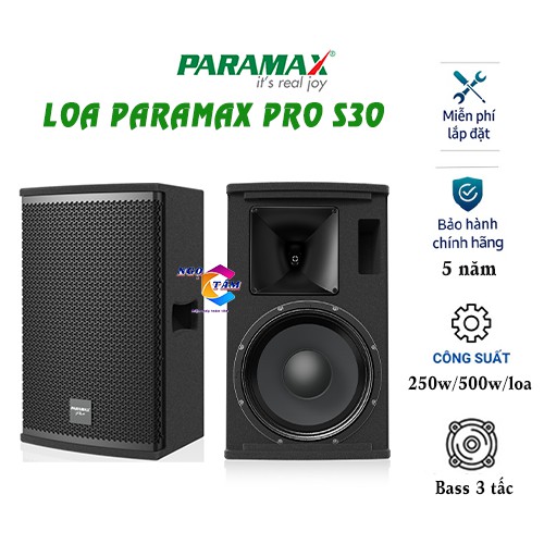 Loa Full Paramax PRO S30 New Hàng Chính Hãng