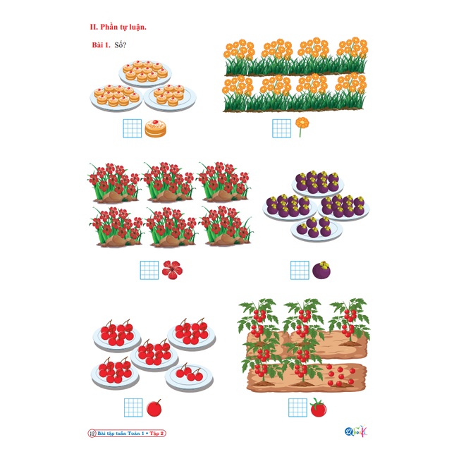 Sách - Bài Tập Tuần Toán 1 - Cánh Diều - Tập 2 (1 cuốn)