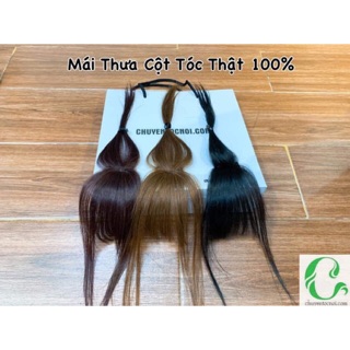 Mái thưa cột che hói tóc thật