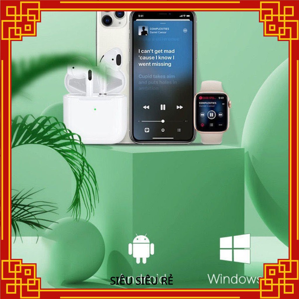 Tai nghe Bluetooth Không Dây Pro 4 Nhét Tai, Đẹp như Airpod Pro ELEVEN_SHOP111