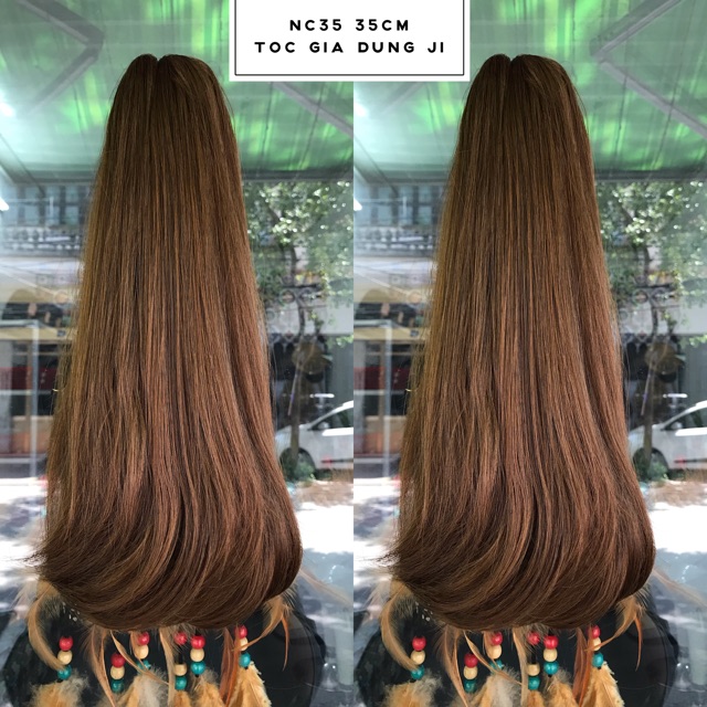 Tóc giả ngoạm cụp 35cm
