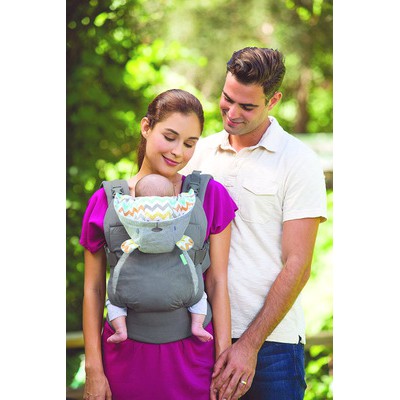 [ Chính hãng }Địu em bé 4 tư thế - Địu Infantino Cuddle Up Ergonomic Hoodie 2 in 1có mũ che nắng Mỹ