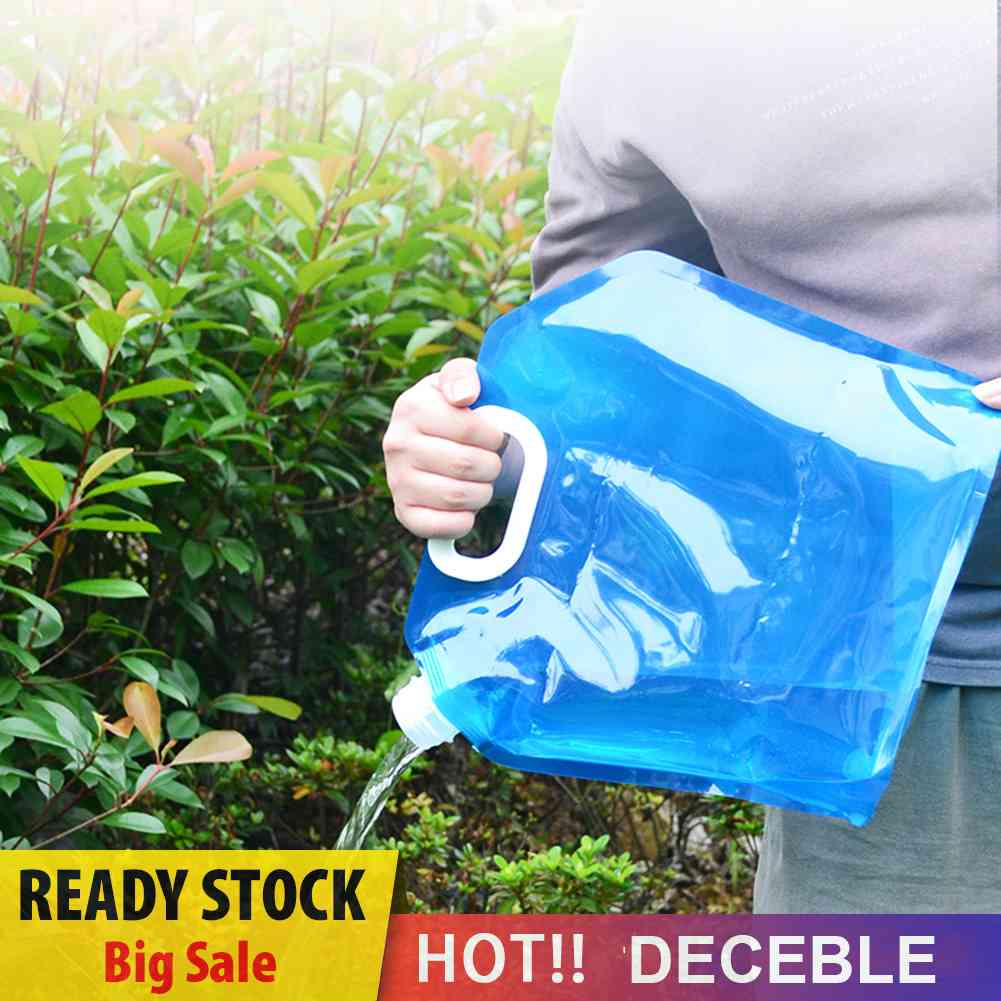 Deceb Túi Đựng Nước 5L / 10L Có Thể Gấp Gọn Tiện Dụng Dùng Ngoài Trời