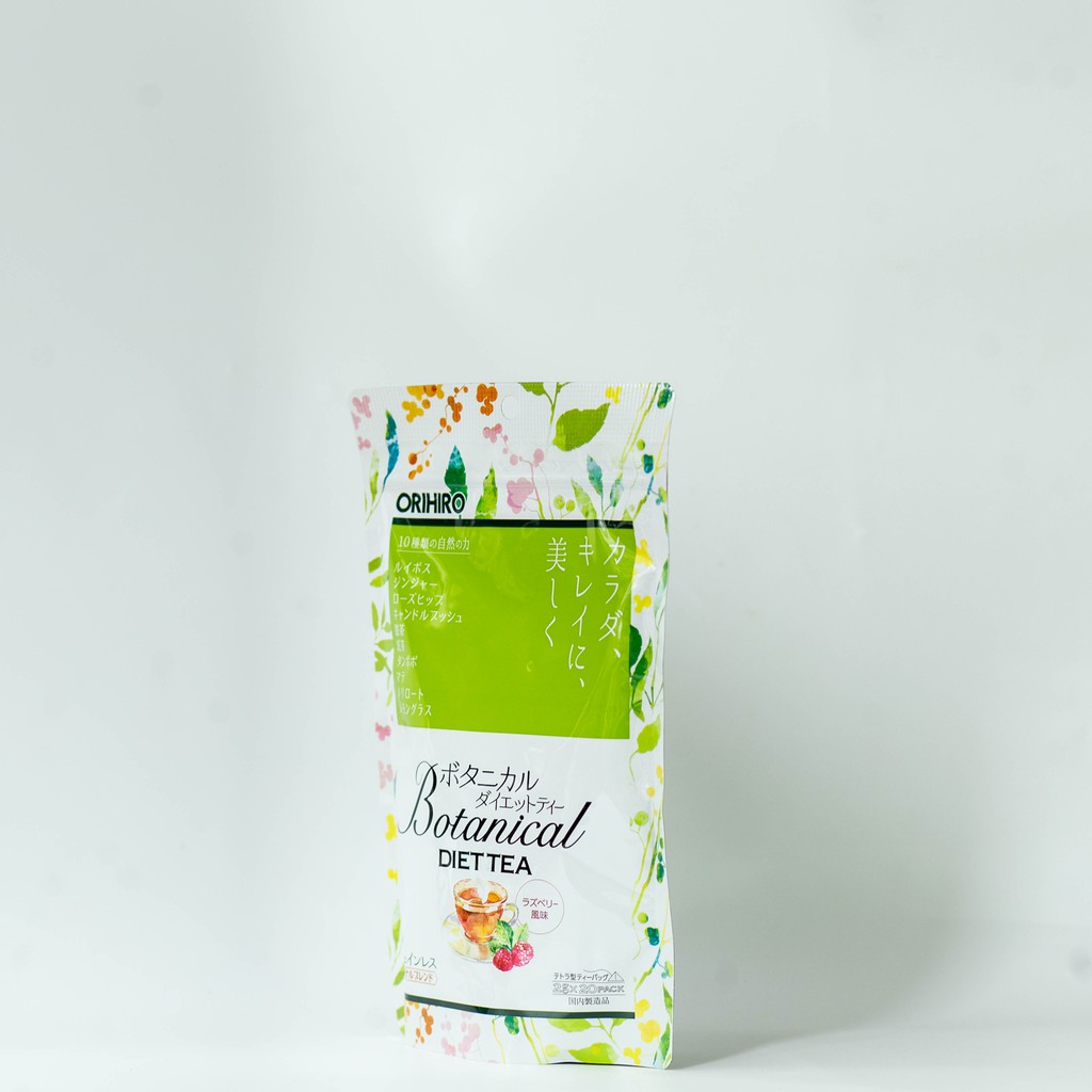 Trà thảo mộc Botanical Orihiro hỗ trợ thải độc, giảm cân túi 20 gói | BigBuy360 - bigbuy360.vn
