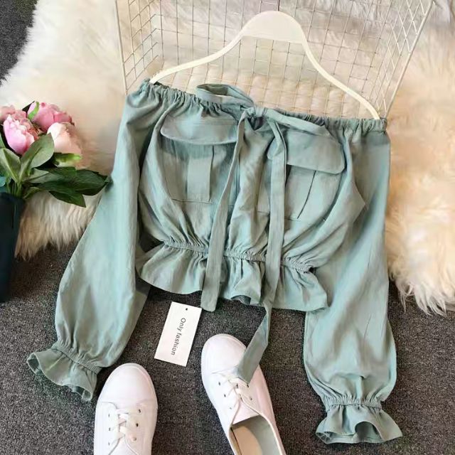 Áo trễ vai siêu xinh😍😍