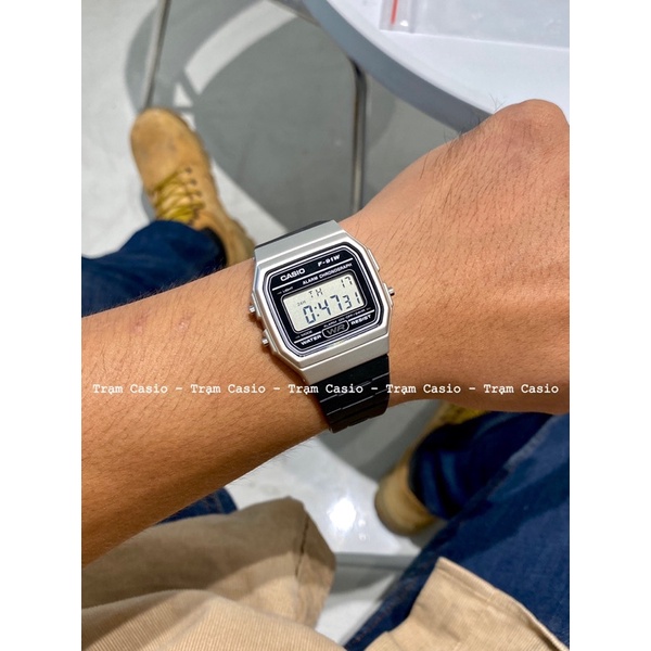 Đồng hồ nam nữ Casio F-91WM sale cực sốc Pin tận 7 năm