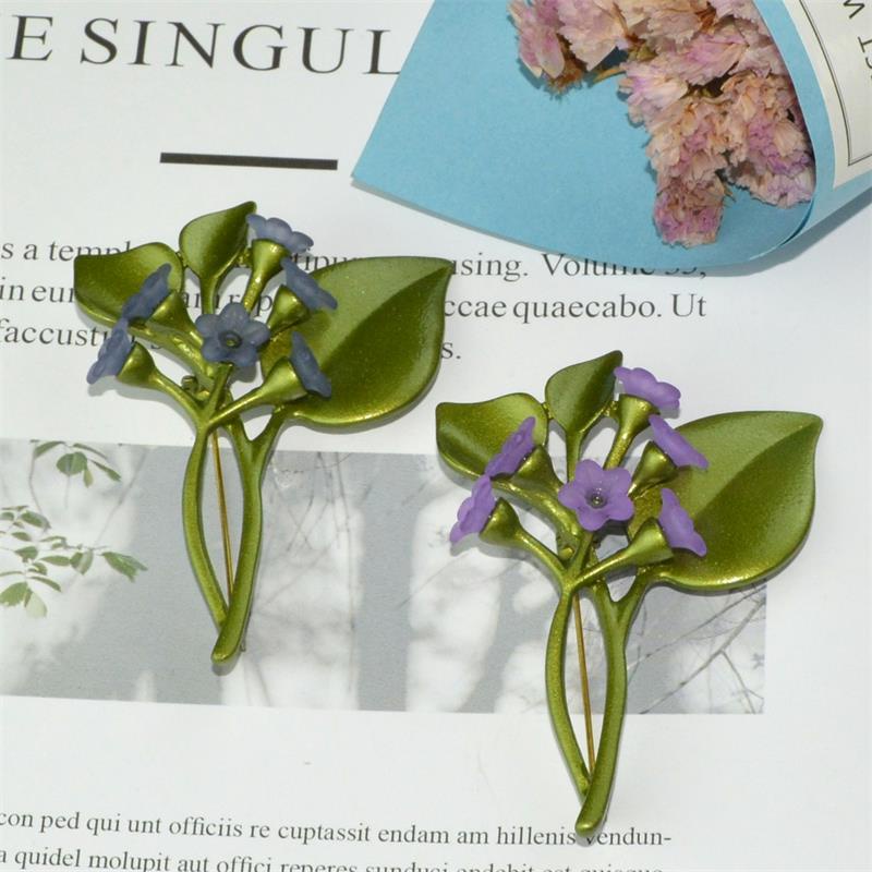 Trâm Cài Áo Hình Hoa Tử Đinh Hương Thời Trang Cho Nữ