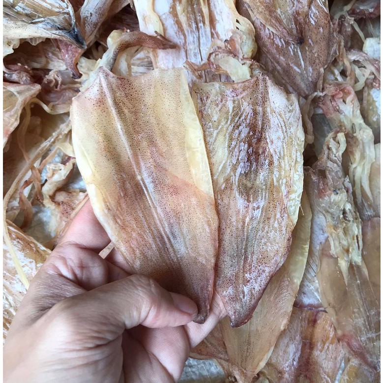 Mực Khô Câu size 60 con/kg Trắng Thơm Mềm Mới Chưa Lên Phấn - 500gr | BigBuy360 - bigbuy360.vn