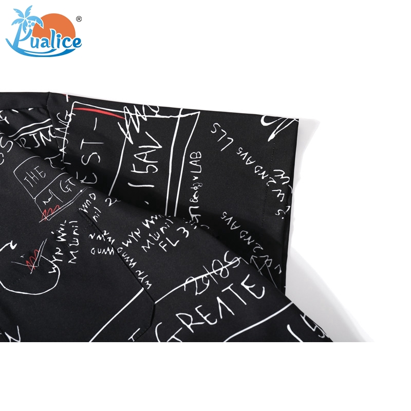 New European and American digital printing shirt men's and women's summer beach loose Hawaiian Shirt | BigBuy360 - bigbuy360.vn