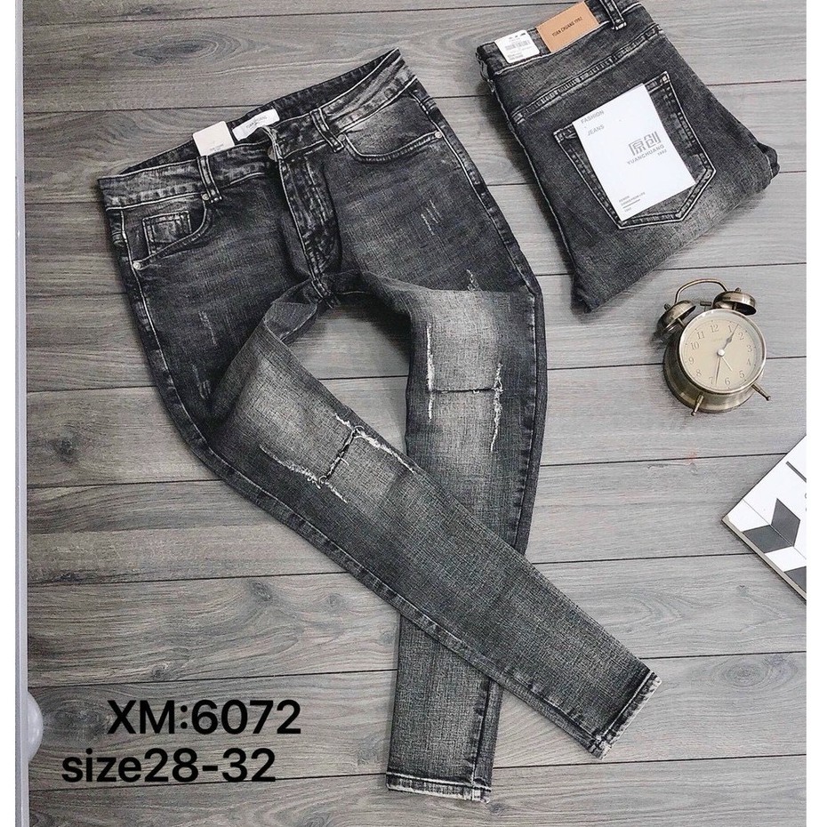 Quần jean nam cao cấp co giãn phong cách m6072