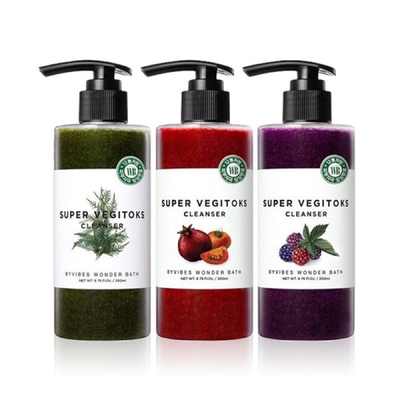 Sữa Rửa Mặt Thải Độc Rau Củ Super Vegitoks Cleanser | BigBuy360 - bigbuy360.vn